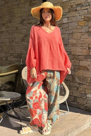 Made in Italy Santos Artist Smock Watermelon - 